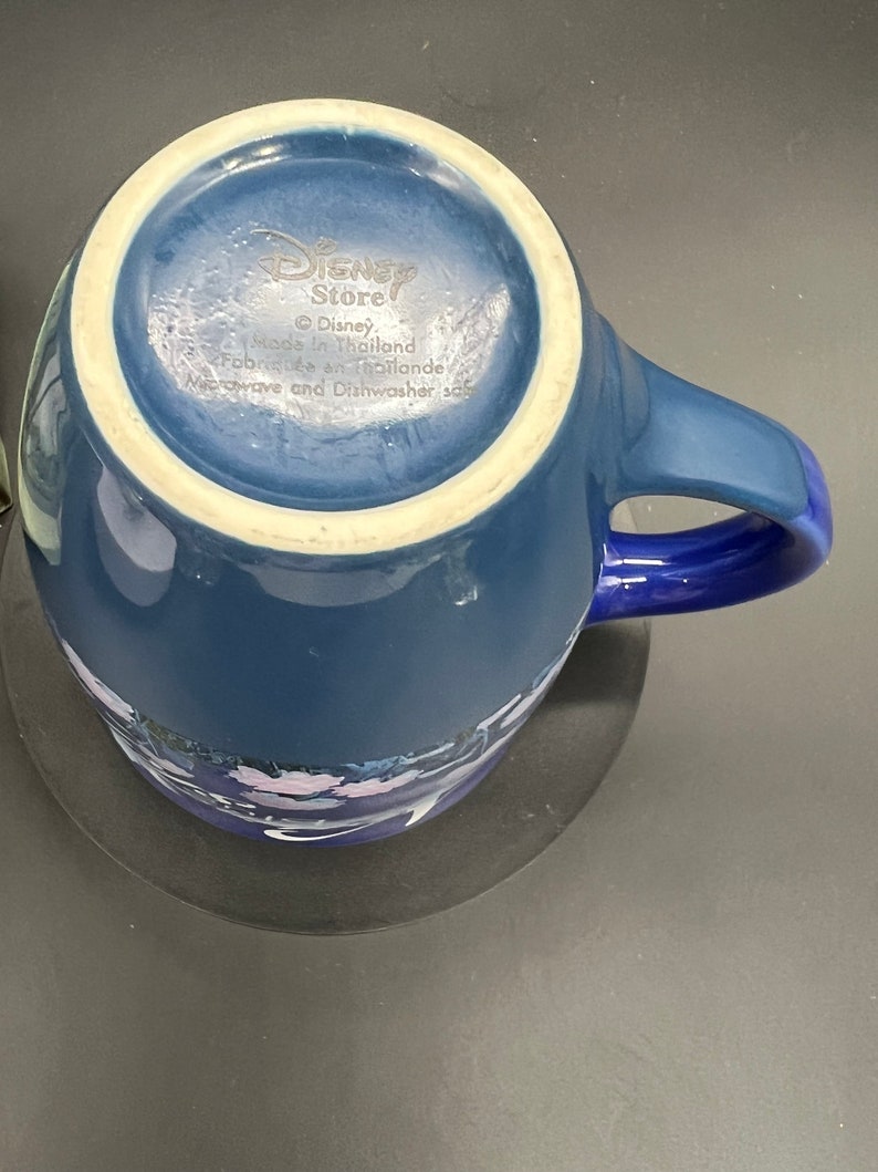 Disney Store Mickey Mouse Mug, Cobalt Blue, “Nothing but Blue Sky” image 8