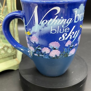 Disney Store Mickey Mouse Mug, Cobalt Blue, “Nothing but Blue Sky” image 2