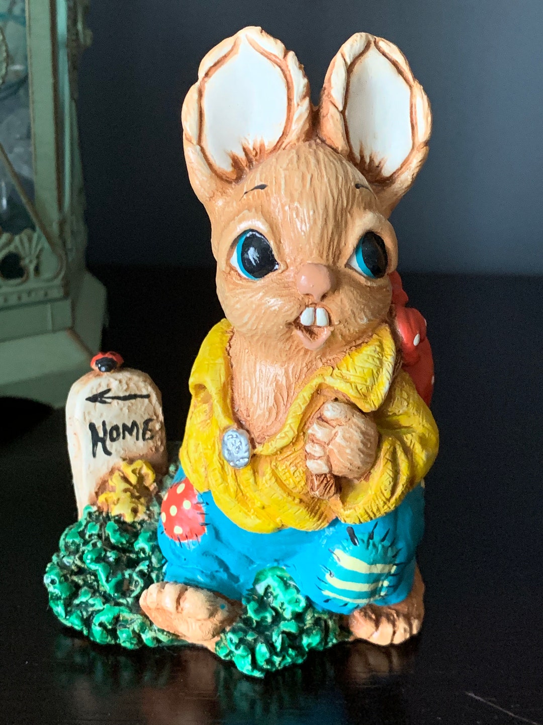 Vintage Woodlander Rabbit Figurine, Hobo, This Guy is Adorable, Going ...