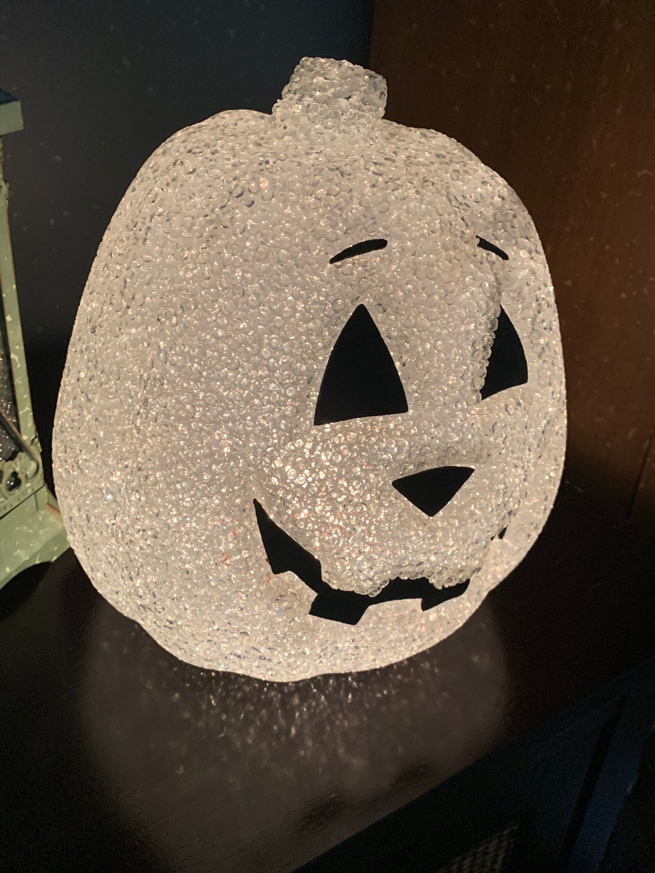 Vintage Halloween Pumpkin Popcorn Melted Plastic Pumpkin Etsy