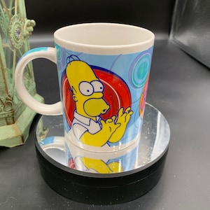 Prachtige Homer Simpson mok, The Simpsons, Mmmmmm Donuts, Matt Groening, zo'n coole mok, Love Homer