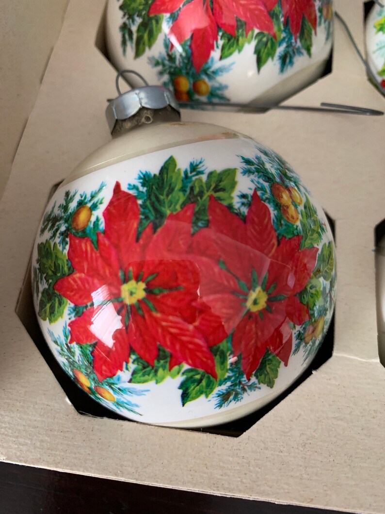 Vintage Christmas Tree Ornaments Fieldcraft Canada Etsy