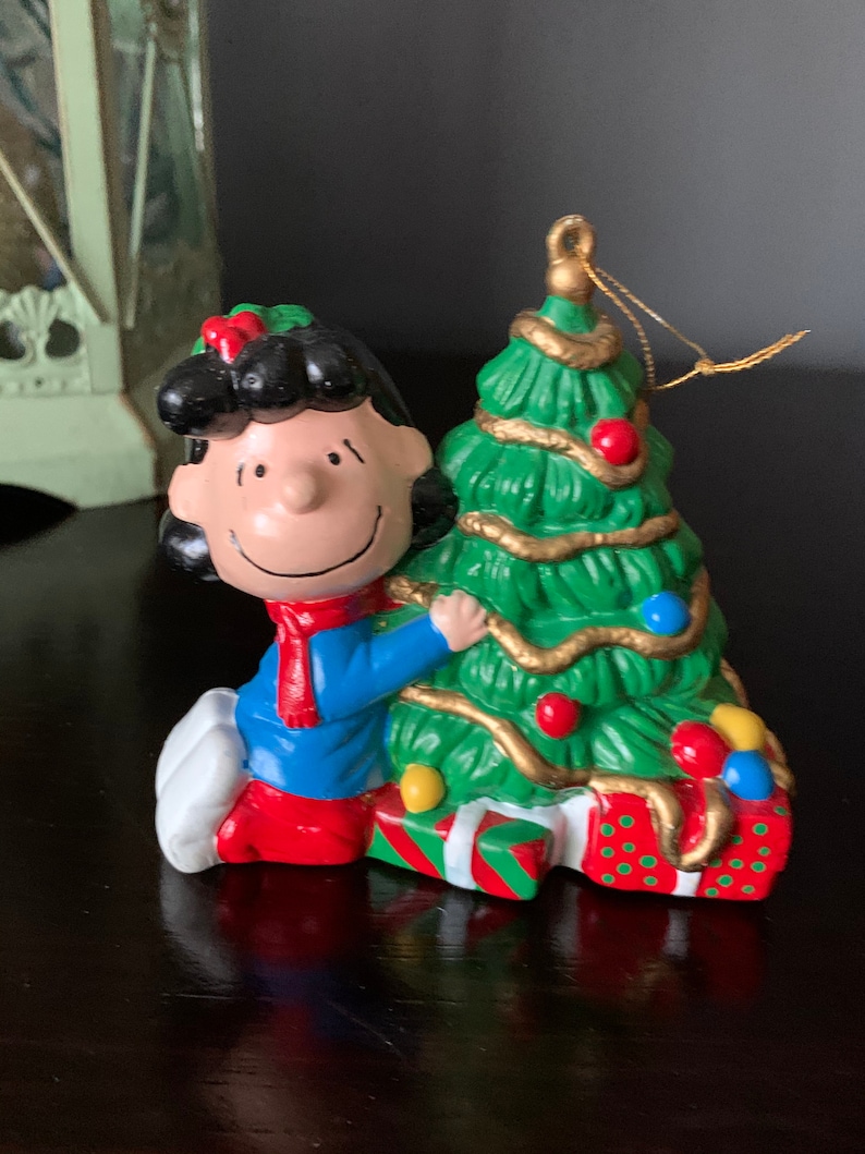 Vintage VHTF Lucy Peanuts UFS Christmas Tree Ornament This Etsy