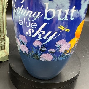 Disney Store Mickey Mouse Mug, Cobalt Blue, “Nothing but Blue Sky” image 5