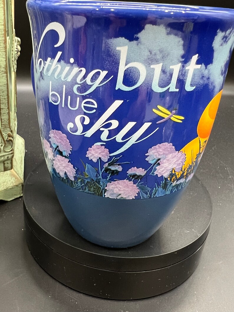 Disney Store Mickey Mouse Mug, Cobalt Blue, “Nothing but Blue Sky” image 5