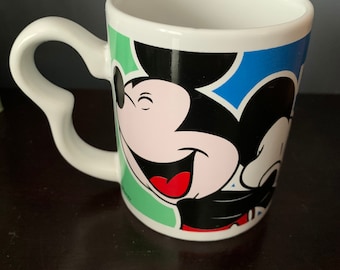 Disney Mickey Mouse Mug, tan adorable.