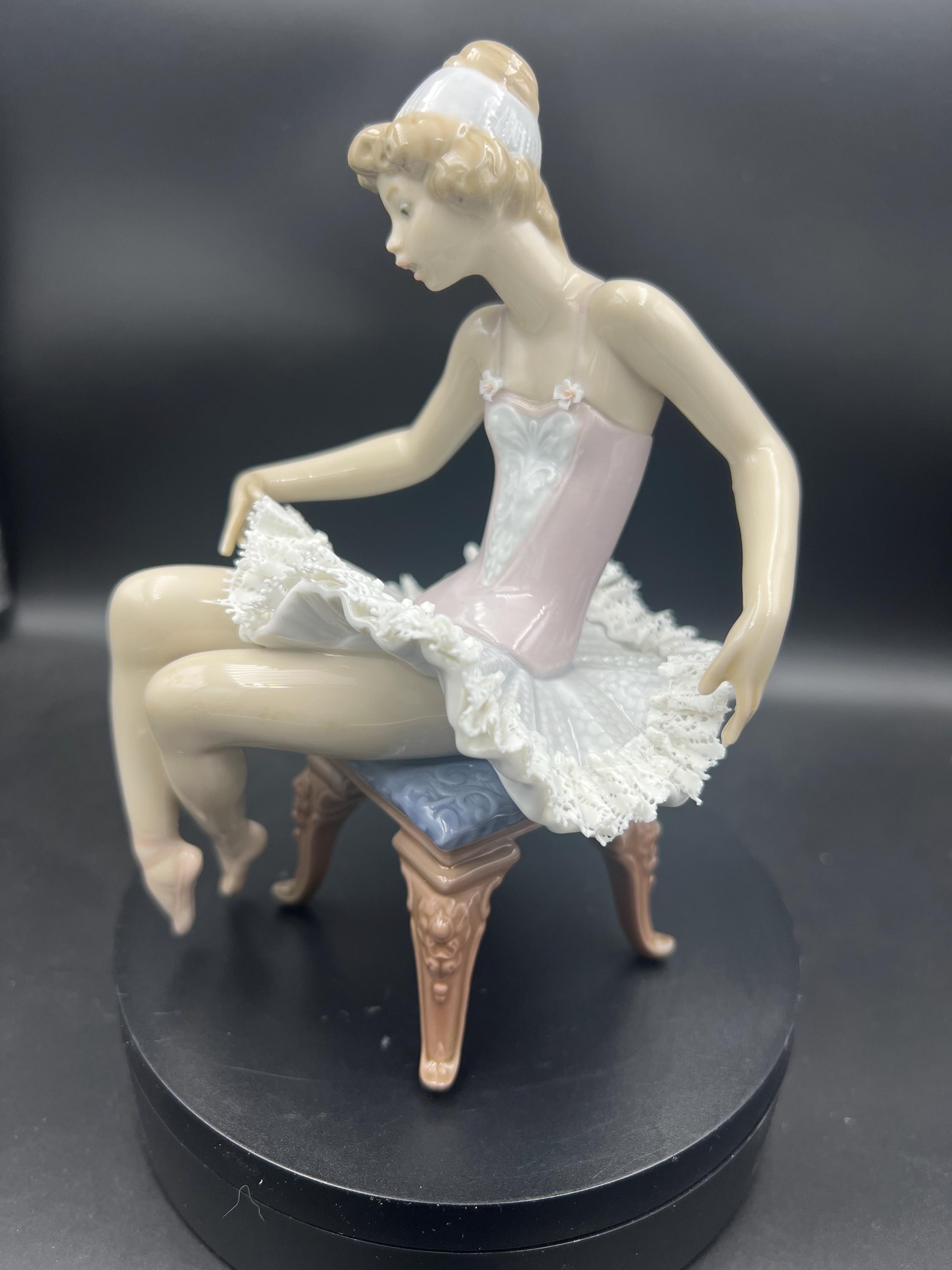 Lladro sitting ballerina - Etsy 日本