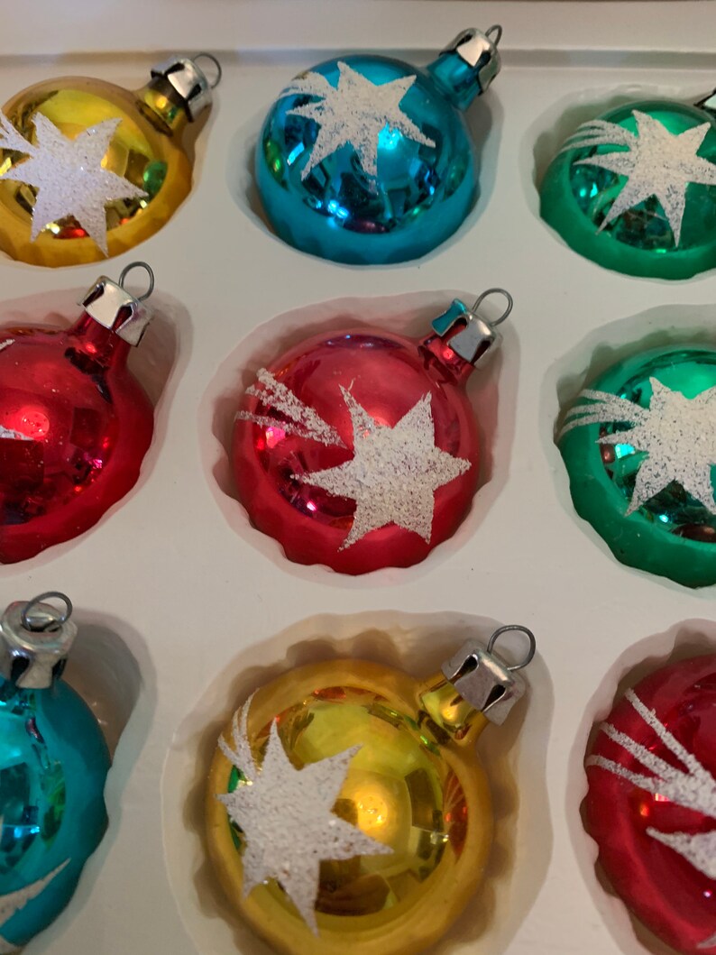 Vintage Christmas Tree Ornaments Made in Poland Shooting Etsy Canada