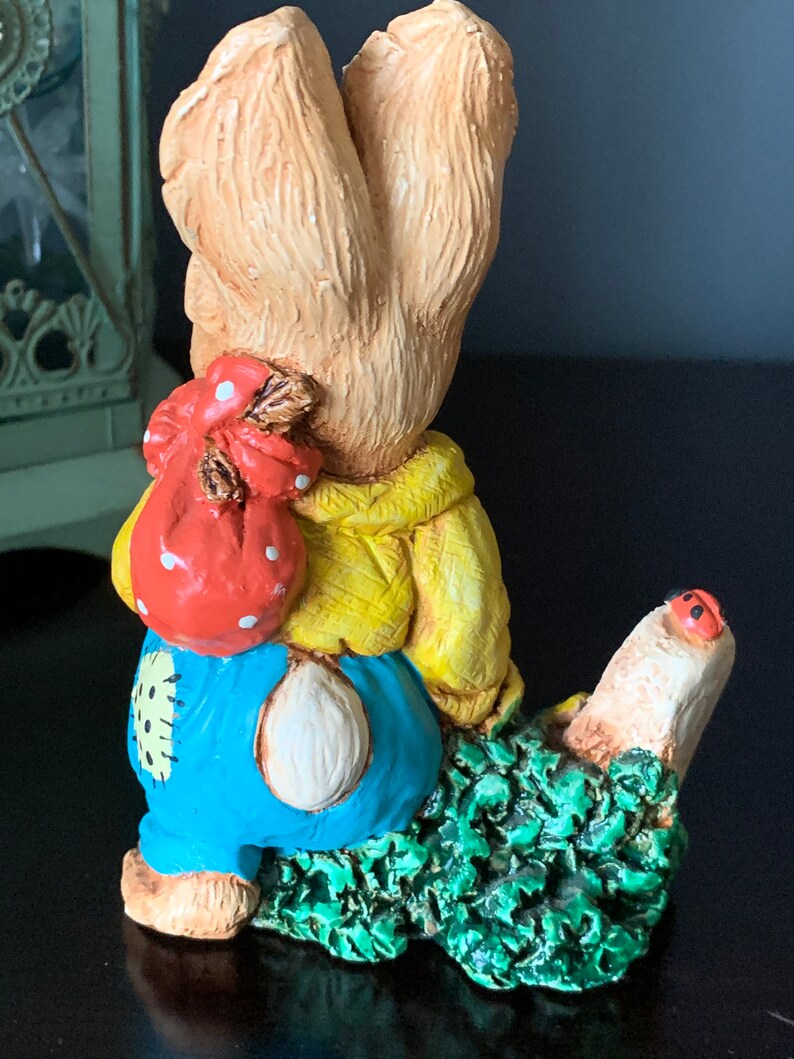 Vintage Woodlander Rabbit Figurine Hobo This Guy is - Etsy