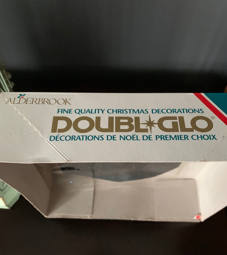 Vintage Alderbrook Christmas Tree Ornaments Red & Green Etsy Canada