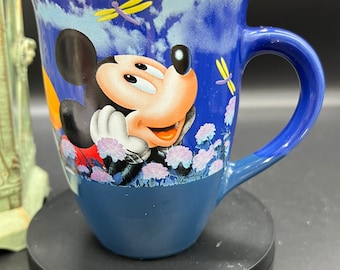 Disney Store Mickey Mouse Mug, Cobalt Blue, “Nothing but Blue Sky”