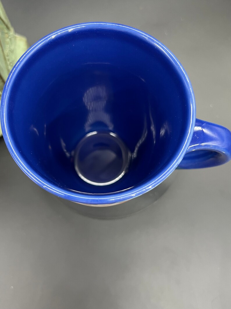 Disney Store Mickey Mouse Mug, Cobalt Blue, “Nothing but Blue Sky” image 7