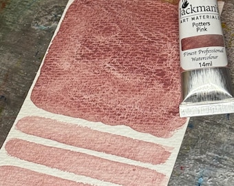 Potters Pink Professional Handmade Watercolour - Jackman's Art Materials
