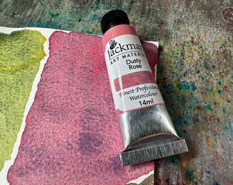 Dusty Rose Professional Handmade Watercolour - Jackman’s Art Materials