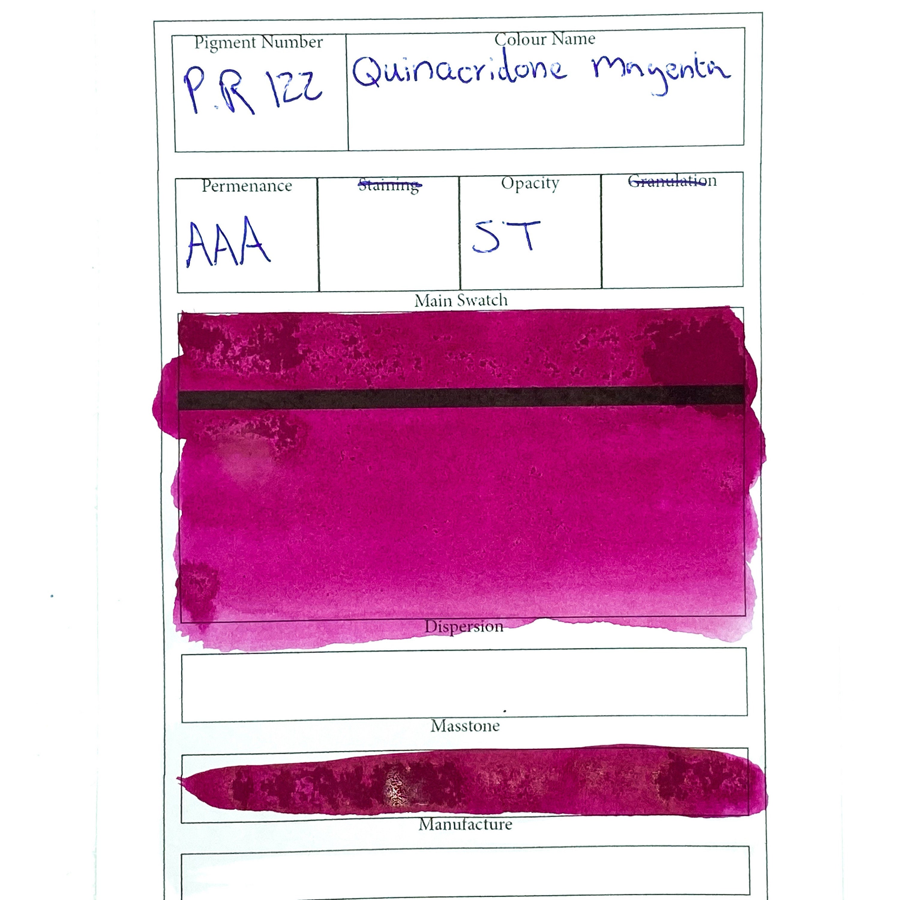 Quinacridona Magenta Resistente Al Agua Artista Pigmento Etsy Espa a