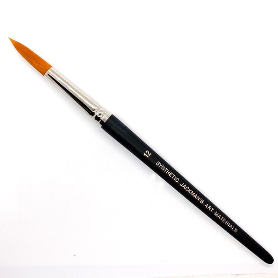 Extra Fine Golden Synthetic gold Sable Round Professional Watercolour & Oil Painting  Brush 