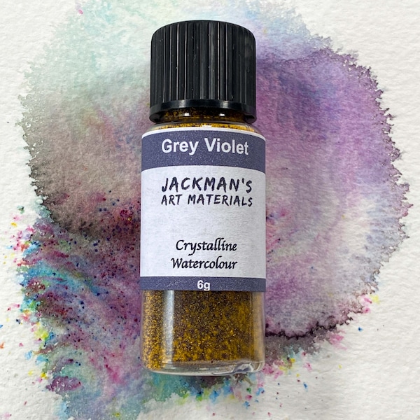 Aquarelle cristalline gris violet 6g - Jackman's Art Materials