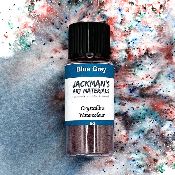 Blau Grau 6g Crystalline Watercolor - Jackman's Art Materials