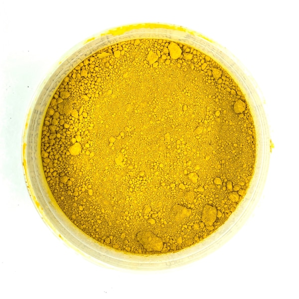 Yellow Ochre (Synthetic Iron Oxide) P.Y 42 Dry Pigment Powder