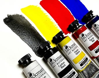 Kunstenaarsgouache-startset van 5 tubes van 14 ml Jackman's Art Materials
