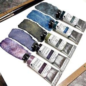 Eine Sammlung granulierender Aquarelle von M.Jackman Vol.1 - Jackman's Art Materials