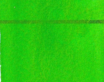 May include: A bright green textured surface with a thin black line across the middle.