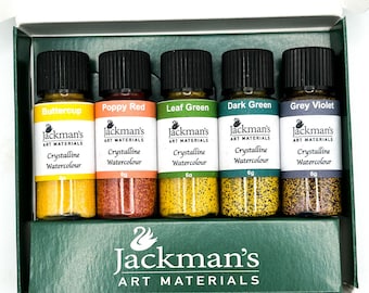 Crystalline Watercolour Set of 5 Vol.1 - Jackman's Art Materials
