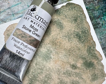 May include: A tube of Jackman's Art Materials Finest Professional Watercolour in Moss Stone Green, 14ml.