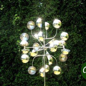Orion II - Kinetic Wind Sculpture | Wind Sculpture Outdoor | Wind Spinner | Garden Sculpture | Garden Art |  Metal Yard Art