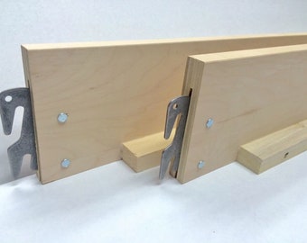 86/" Cal Oak Rails King Bed Rails Unfinished