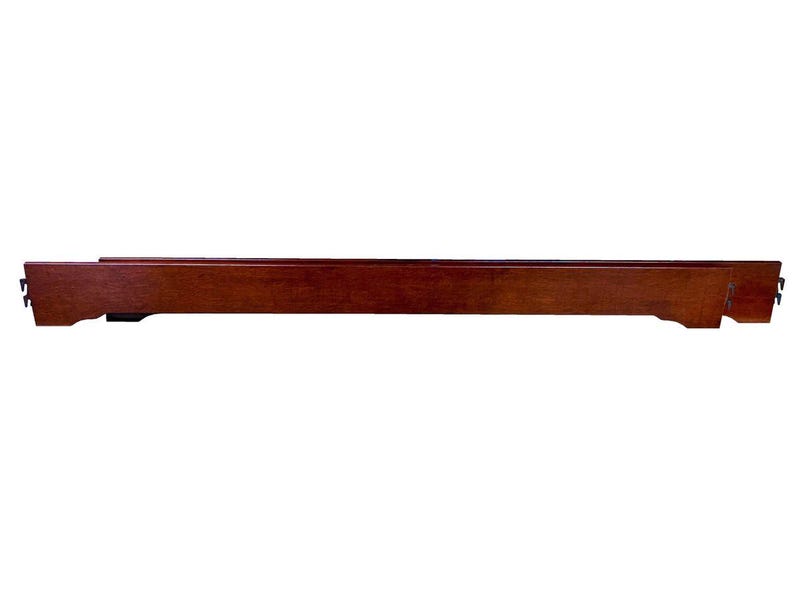 Bh101-cherry Finish Shaped Bed Rails - Etsy