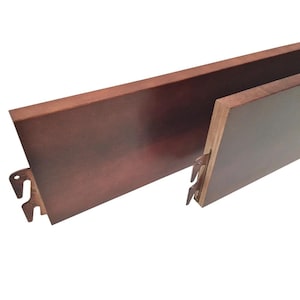 Wooden Bed Rails - Queen/King Bed Rails – 82&quot; Hook-On Wooden Side Rails – Cherry Finish – Replacement Bed Rails