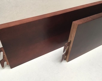 BH101-Cherry Finish Bed Rails