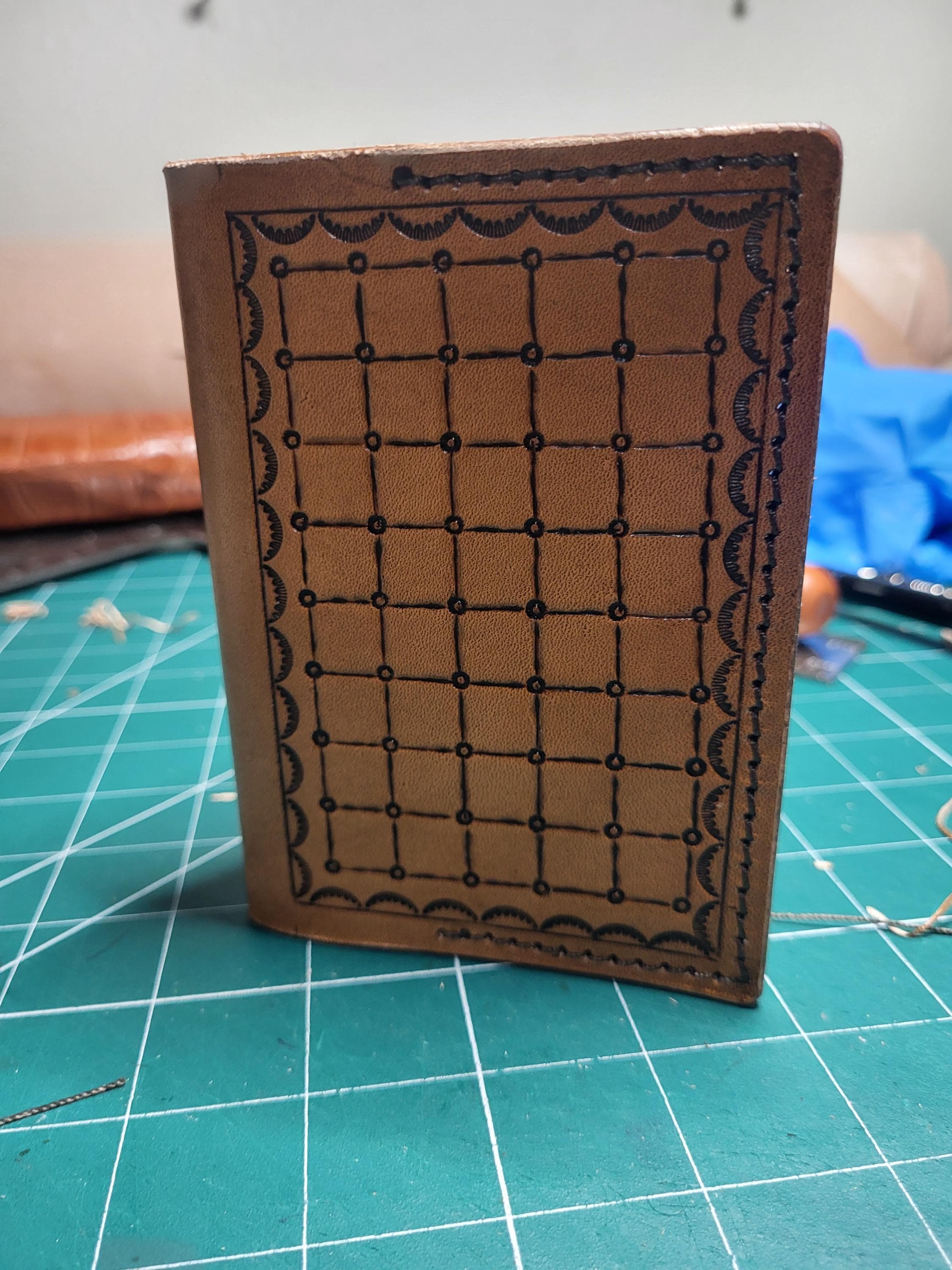 Mini Leather Tally Book Cover - Etsy