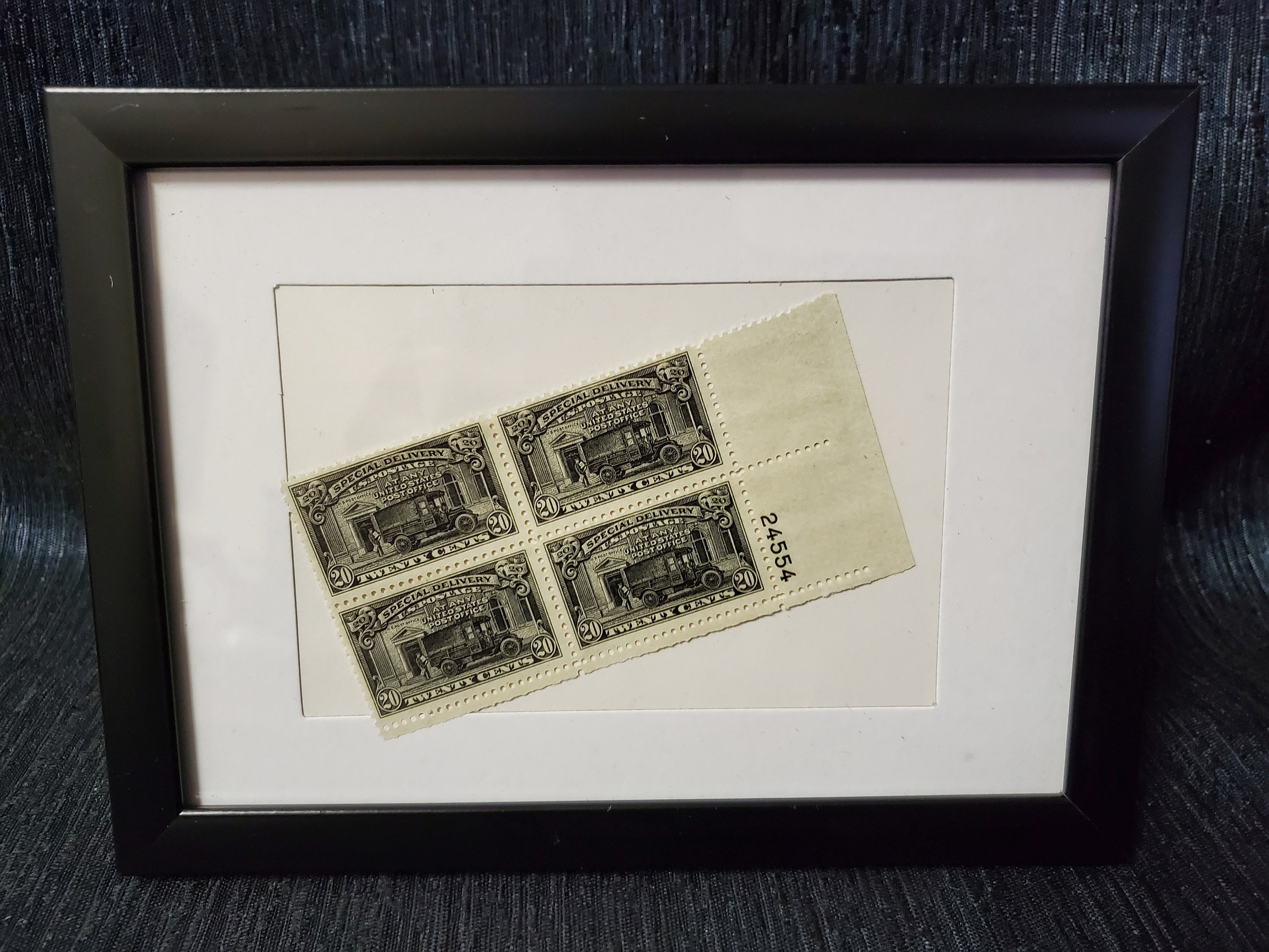 1925 US Stamp Special Delivery 20 Cent Stamp Set of 4 Etsy UK