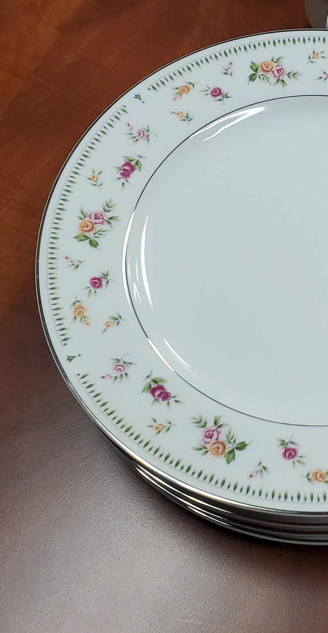 Vintage Abingdon Fine Porcelain China 6pc. 30 Total Etsy