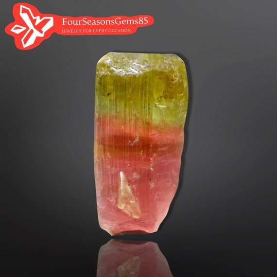 アフガニスタンのパプロク鉱山産、140カラットのバイカラーエンドエル