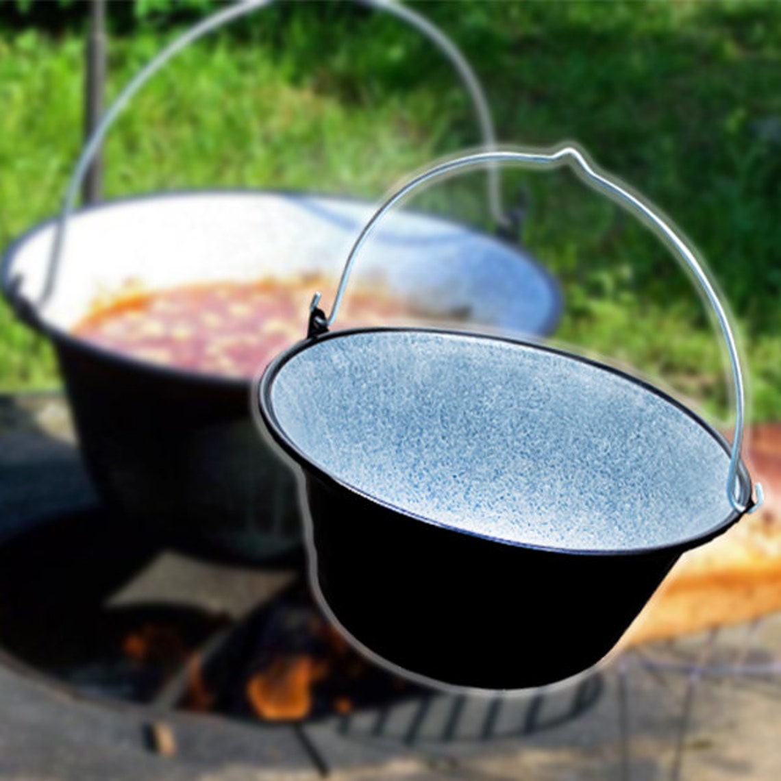 HUGE Original Hungarian Goulash Kettle Boiler 30 L Cauldron Etsy