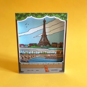 Paris en Pop-Up La tour Eiffel et les bords de Seine