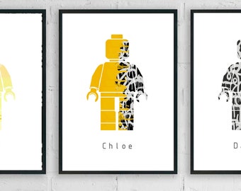 lego artwork prints