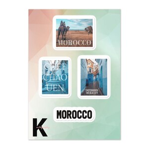 Morocco Africa Sticker Sheet