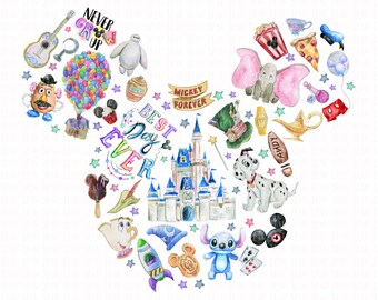 Download Disney Watercolor Etsy