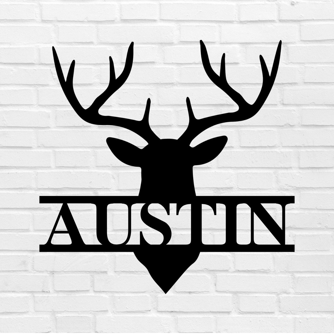 deer-last-name-sign-hunting-name-sign-man-christmas-gift-etsy