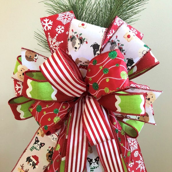 Dog Tree Topper Etsy