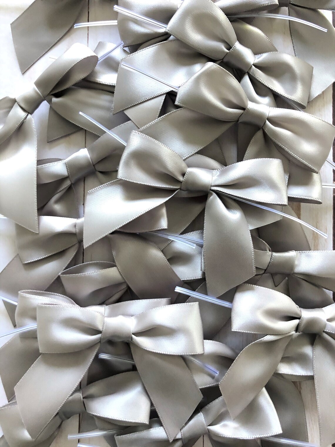 Fancy Silver Bow Straps Maxi (XS)