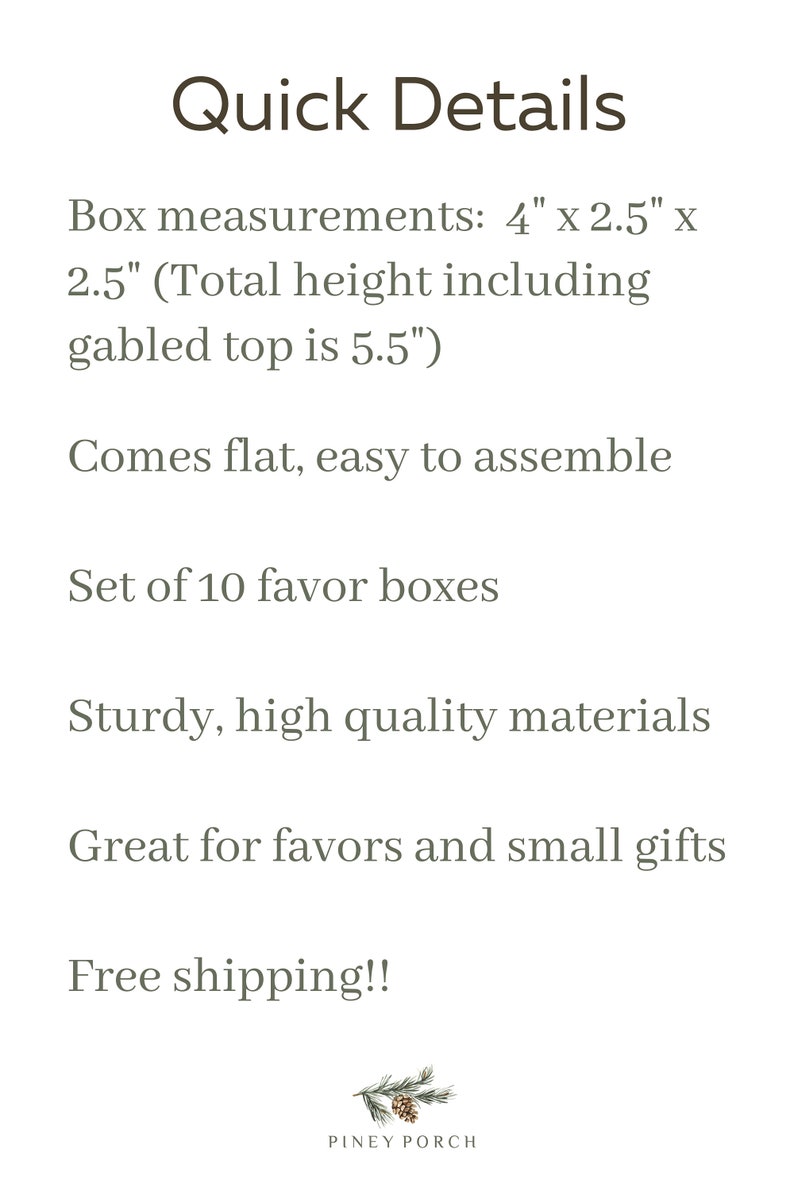 Goodie Box 10 Valentine/'s Day Party Favor Boxes Valentine Hearts Gift Box Valentine Party Decorations Hearts Mini Gable Box Candy Box