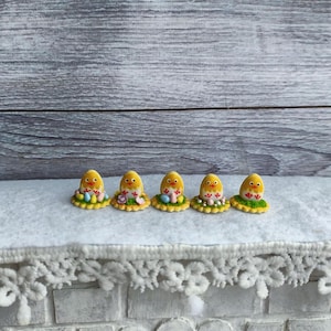 Easter gingerbread. scale 1:6. Miniature foods for dolls. Dollhouse miniature. Handmade