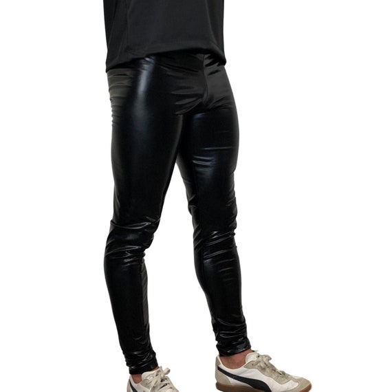 next leather look pants
