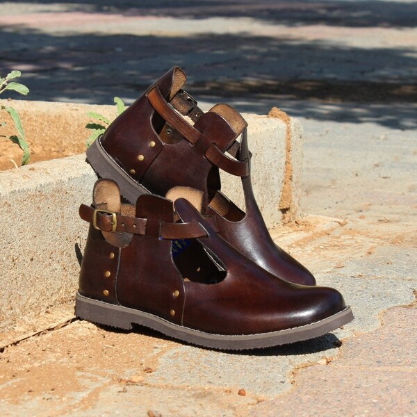 asos flat ankle boots