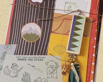 Woodland Summer Camp Snail Mail & Junk Journal Kit